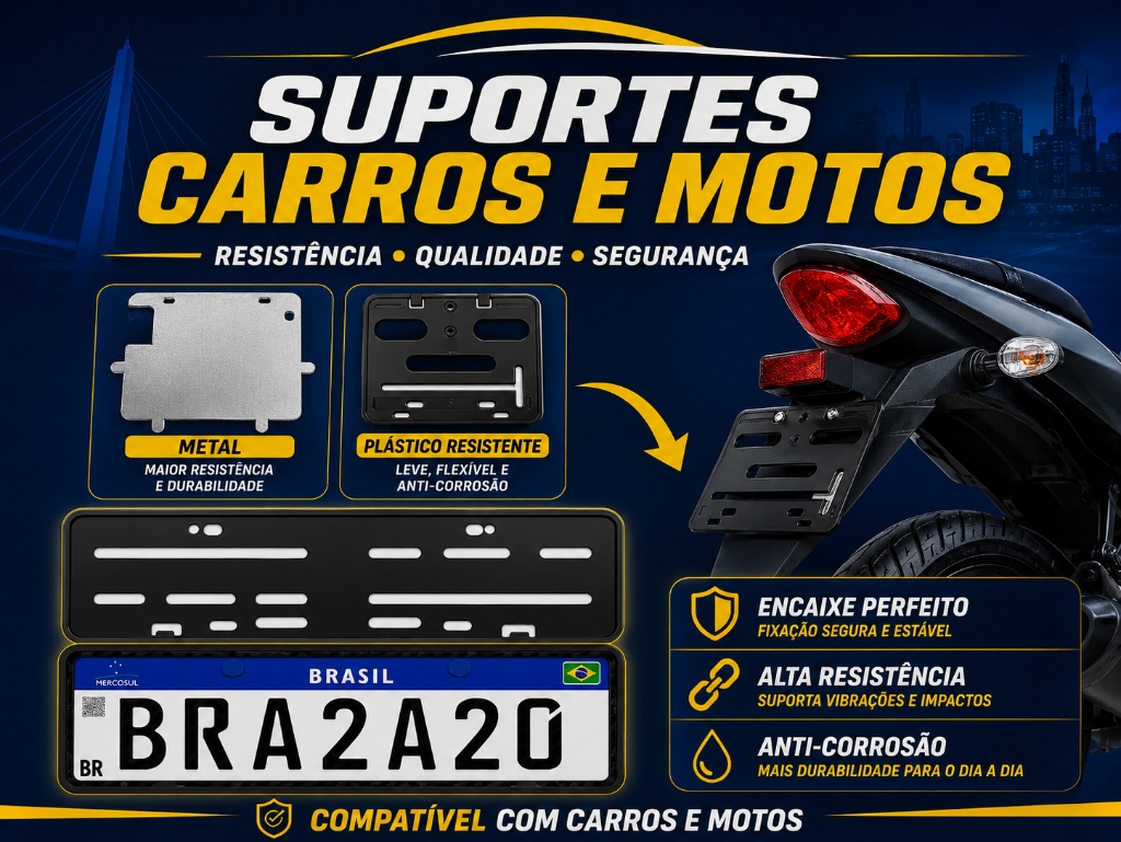 Suportes para Placas - Camplac